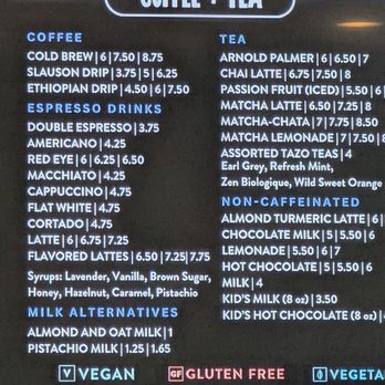 Hilltop Coffee and Kitchen - Coffee and Tea menu as of Jan 2026 - Coffee & Tea Near Me - Los Angeles, California Hilltop Coffee and Kitchen - Coffee and Tea menu as of Jan 2026 - Coffee & Tea Near Me - Los Angeles, California