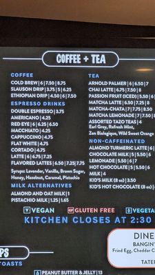 Menu photo 2 Hilltop Coffee and Kitchen Los Angeles, CA Menu photo 2 Hilltop Coffee and Kitchen Los Angeles, CA