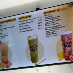 Menu as of 2/2024