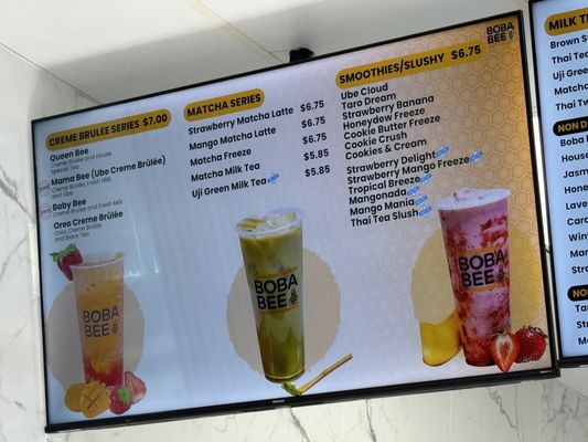 Menu photo 6 Boba Bee Temecula, CA