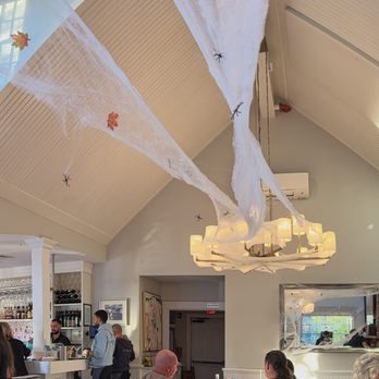 Victor's - Festive decorations - New American Near Me - Provincetown, Massachusetts