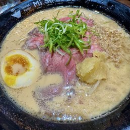A5 waygu ramen. A5 waygu ramen.