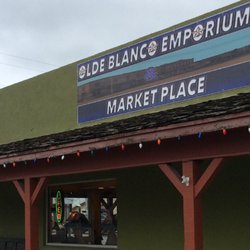 Olde Blanco Emporium and Marketplace - Outside of Olde Blanco Emporium and Marketplace in Blanco, TX