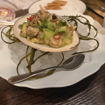 The Oak Room - Clam Ceviche - American Near Me - Washington, DC, District of Columbia