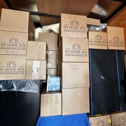 Hook Em Up Moving - Loaded boxes ready to get us moved!