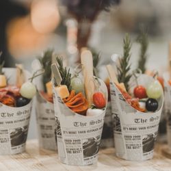 Ms. May's Fine Foods offer full
Service Catering