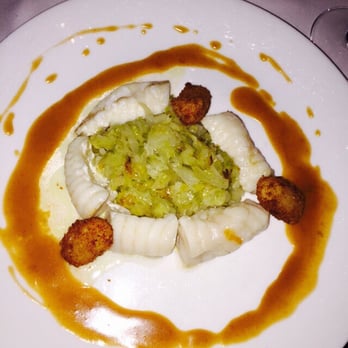 The Ebbitt Room - Monkfish & leeks - American Near Me - Cape May, New Jersey