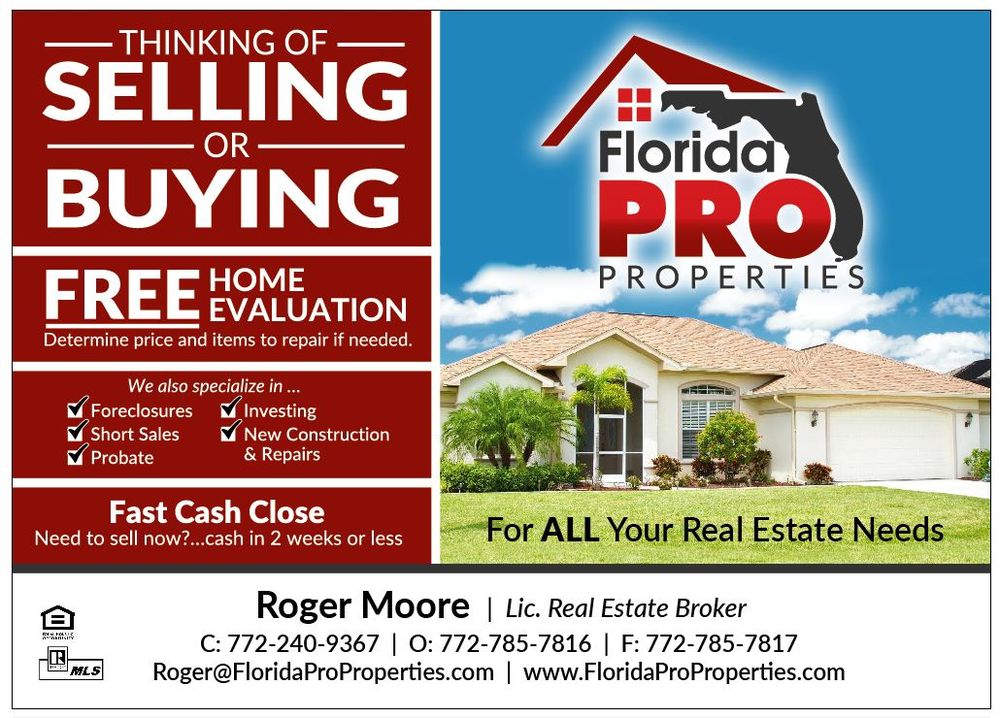 FLORIDA PRO PROPERTIES Request Information 7548 S US Hwy 1 Port St
