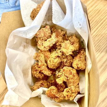 Tea Nami - Mild flavor popcorn chicken (not at all spicy, no kick). - Coffee & Tea Near Me - Westminster, California Tea Nami - Mild flavor popcorn chicken (not at all spicy, no kick). - Coffee & Tea Near Me - Westminster, California