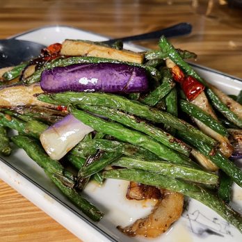 Chef Jiang - Eggplant and string beans - Chinese Near Me - Farmington, Connecticut