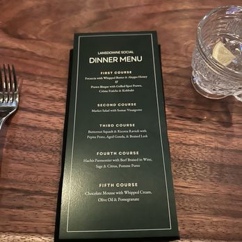 Lansdowne - Menu - American Near Me - Portland, Oregon