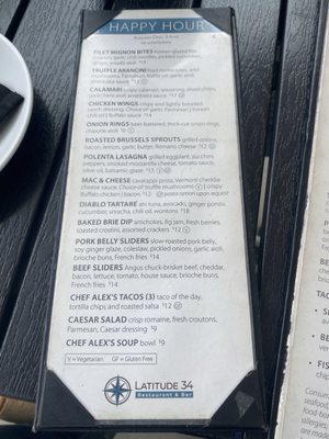 Menu photo 5 Latitude 34 Camarillo, CA Menu photo 5 Latitude 34 Camarillo, CA