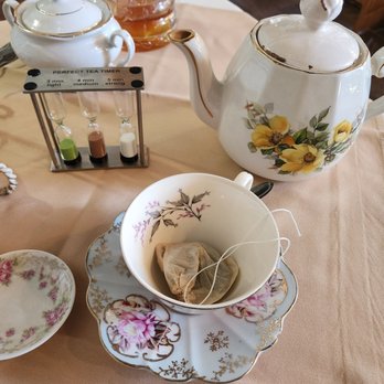 Rustic Root - Tea set up - Tea Rooms Near Me - Beech Grove, Indiana