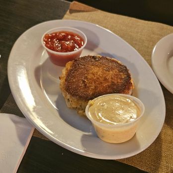 Benny the Bum's - Crabcake as an appetizer - American Near Me - Philadelphia, Pennsylvania Benny the Bum's - Crabcake as an appetizer - American Near Me - Philadelphia, Pennsylvania