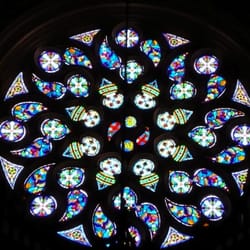Cure de Notre Dame de la Dalbade - Rosace, avril 2008