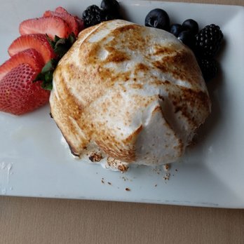 The Brickyard - Baked Alaska with fresh fruit - Steakhouses Near Me - Boise, Idaho The Brickyard - Baked Alaska with fresh fruit - Steakhouses Near Me - Boise, Idaho