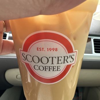Scooter's Coffee - Flavored iced latte - Coffee & Tea Near Me - Pearland, Texas Scooter's Coffee - Flavored iced latte - Coffee & Tea Near Me - Pearland, Texas