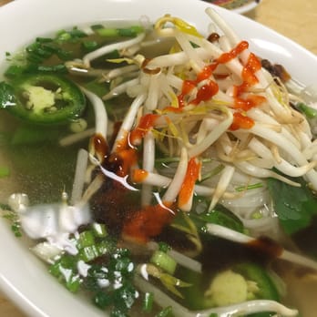 Stadium Pho - Medium sized Pho ordered "Plain" aka no meat! - Vietnamese Near Me - Honolulu, Hawaii Stadium Pho - Medium sized Pho ordered "Plain" aka no meat! - Vietnamese Near Me - Honolulu, Hawaii