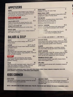 Menu photo 1 The Corner Pub and Grill Valley Park, MO Menu photo 1 The Corner Pub and Grill Valley Park, MO