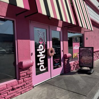 Pinkbox Doughnuts - Front doors - Donuts Near Me - Henderson, Nevada