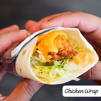 Holy Cow - BEST CHICKEN WRAP 100% HALAL BY HOLY COW BURGERS, NYC - Burgers Near Me - Queens, New York