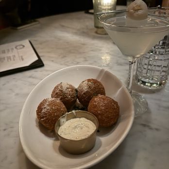 Celeste - Cacio e Pepe Arancini - Cocktail Bars Near Me - Chicago, Illinois Celeste - Cacio e Pepe Arancini - Cocktail Bars Near Me - Chicago, Illinois