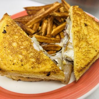 Jenny’s restaurant - Steak cheese melt w/ fries - American Near Me - Hagerstown, Maryland