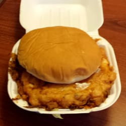 Ho Ho Chinese Restaurant - The St. Paul Sandwich -- basically an Egg Fo Young Pattie on a hamburger bun. Unusual, tasty, and filling!