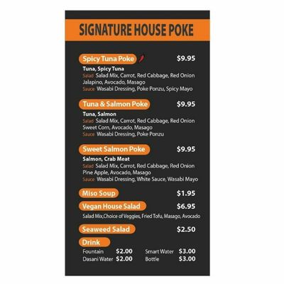 Menu photo 6 Circle Poke Atlanta, GA