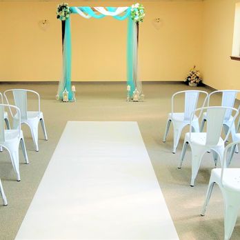 Wedded Bliss Ceremonies & Event Venue - ceremony room that seats 50; choice of two arches and over 12 colors for decorations; for intimate walk-in and micro wedding ceremonies - Venues & Event Spaces Near Me - Claycomo, Missouri Wedded Bliss Ceremonies & Event Venue - ceremony room that seats 50; choice of two arches and over 12 colors for decorations; for intimate walk-in and micro wedding ceremonies - Venues & Event Spaces Near Me - Claycomo, Missouri