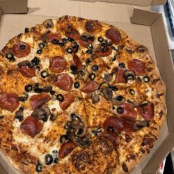 Domino's Pizza - 9/2015 large hand tosssed
