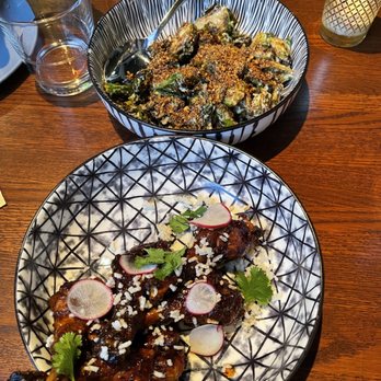 The Duck Inn - Brussels Sprouts and Duck Wings - Cocktail Bars Near Me - Chicago, Illinois