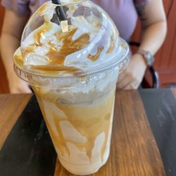 The Bagel Cafe - Carmel Iced Latte