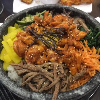 Bonchon - Spicy chicken bibimbap - Korean Near Me - Elk Grove, California Bonchon - Spicy chicken bibimbap - Korean Near Me - Elk Grove, California