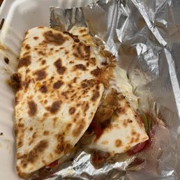 Chicken quesadillas