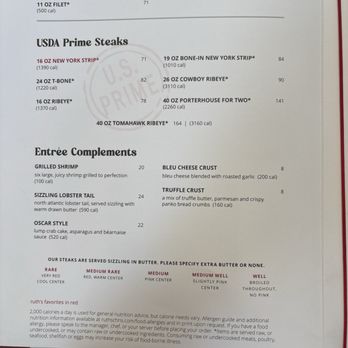 Ruth's Chris Steak House - Menu 8/2026 - Steakhouses Near Me - Anaheim, California Ruth's Chris Steak House - Menu 8/2026 - Steakhouses Near Me - Anaheim, California