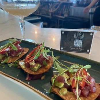 DOSALAS - Tuna Tostadas - ahi was so fresh and the sauce was delish! - Latin American Near Me - Vancouver, Washington