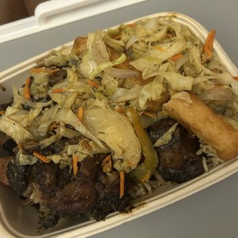 Jrk! - Oxtail bowl with fried rice and cabbage! - Caribbean Near Me - Miami, Florida