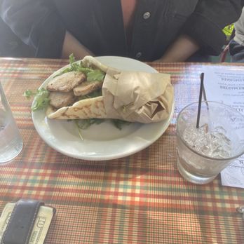 Roots Cafe - Chicken Falafel - New American Near Me - Naples, New York