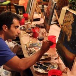 Paint and Party - Concentrating...