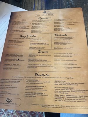 Menu photo 5 The Bell Inn & Tavern Peabody, MA Menu photo 5 The Bell Inn & Tavern Peabody, MA