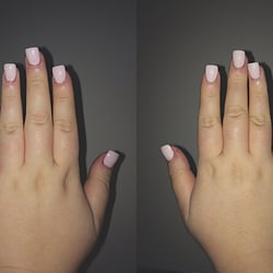 J & L Nails - Acrylic nails with Eddie nail polish and gel over it :) sues the best!