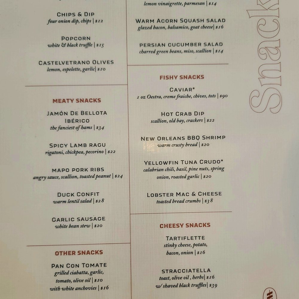 Tremolo Bar - Menu - Wine Bars Near Me - Middleburg, Virginia