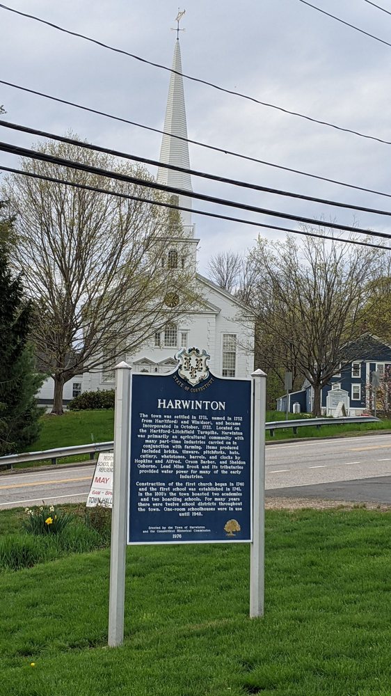 HARWINTON HISTORICAL MARKER Litchfield Rd And S Rd, Harwinton