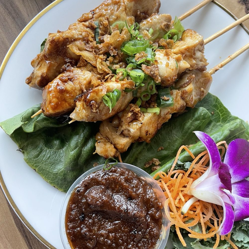 Nori Restaurant - Chicken satay - Asian Fusion Near Me - St. Augustine, Florida