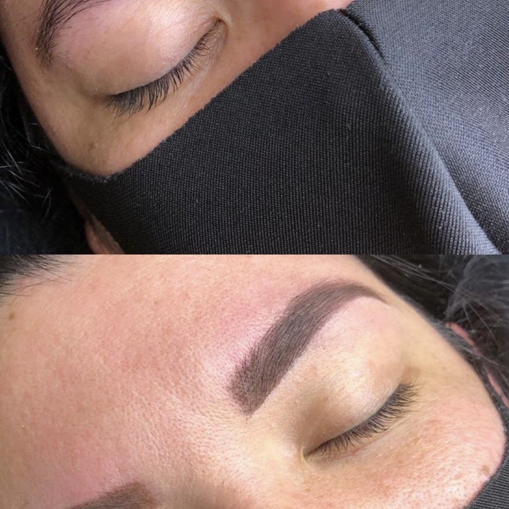 Stylish Brows - Before and After Brow Wax and Shape - Eyelash Service Near Me - Miami, Florida Stylish Brows - Before and After Brow Wax and Shape - Eyelash Service Near Me - Miami, Florida