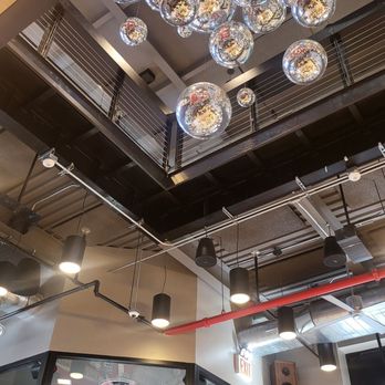 Raising Cane's Chicken Fingers - first floor ceiling - Fast Food Near Me - Jackson Heights, New York
