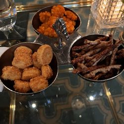 Stables Bar - Outrageously tasty bar snacks. Trinkets, rice crackers and cheese balls.