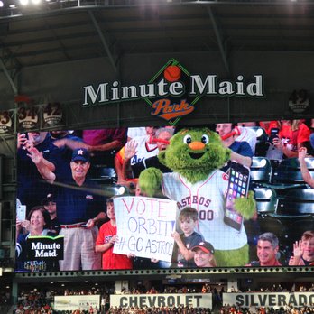 Daikin Park - Orbit! - Stadiums & Arenas Near Me - Houston, Texas