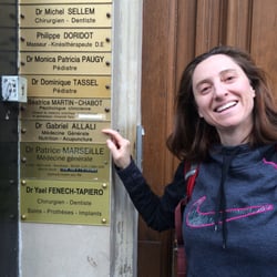 Georjana Grace Shames, LAc, NHD - Acupuncturists, nutritionists, medical doctors, in Paris, France, March 2015